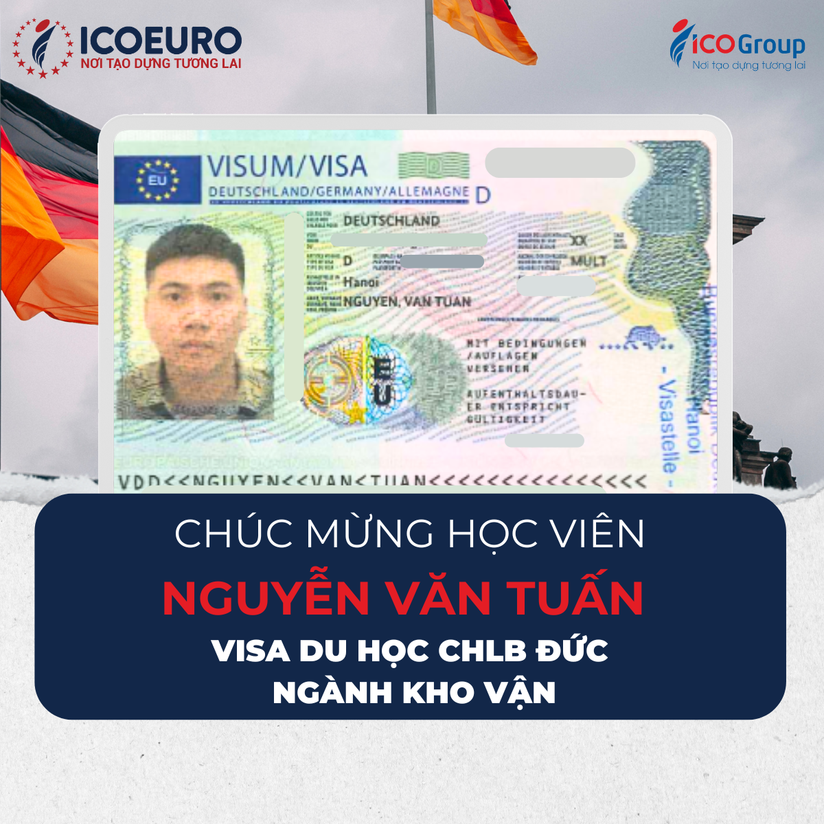 Từ Một Lựa Chọn Dũng Cảm – Đến Một Tương Lai Xứng Đáng: Hành Trình Du Học Nghề Đức Của 3 Học Viên ICOEURO